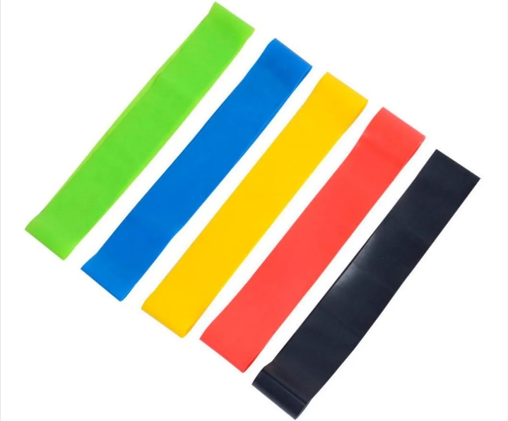 Banda Fitness 5 piezas. Diferentes intensidades. $U 450. Ref. Nº 16